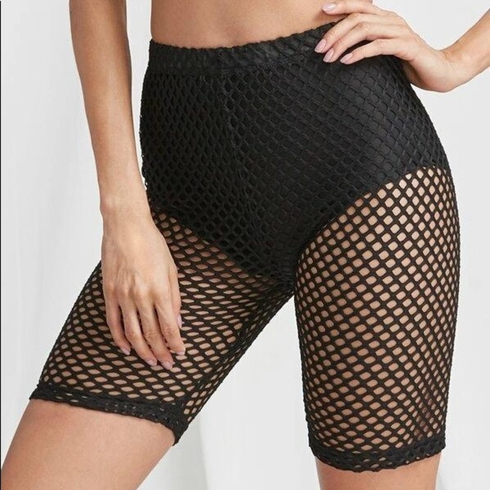 Mesh Biker Shorts
